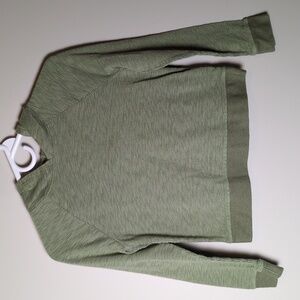 Cat and Jack Kids Girls Pullover Hoodie Sweatshirt Medium Size 8 Olive Green